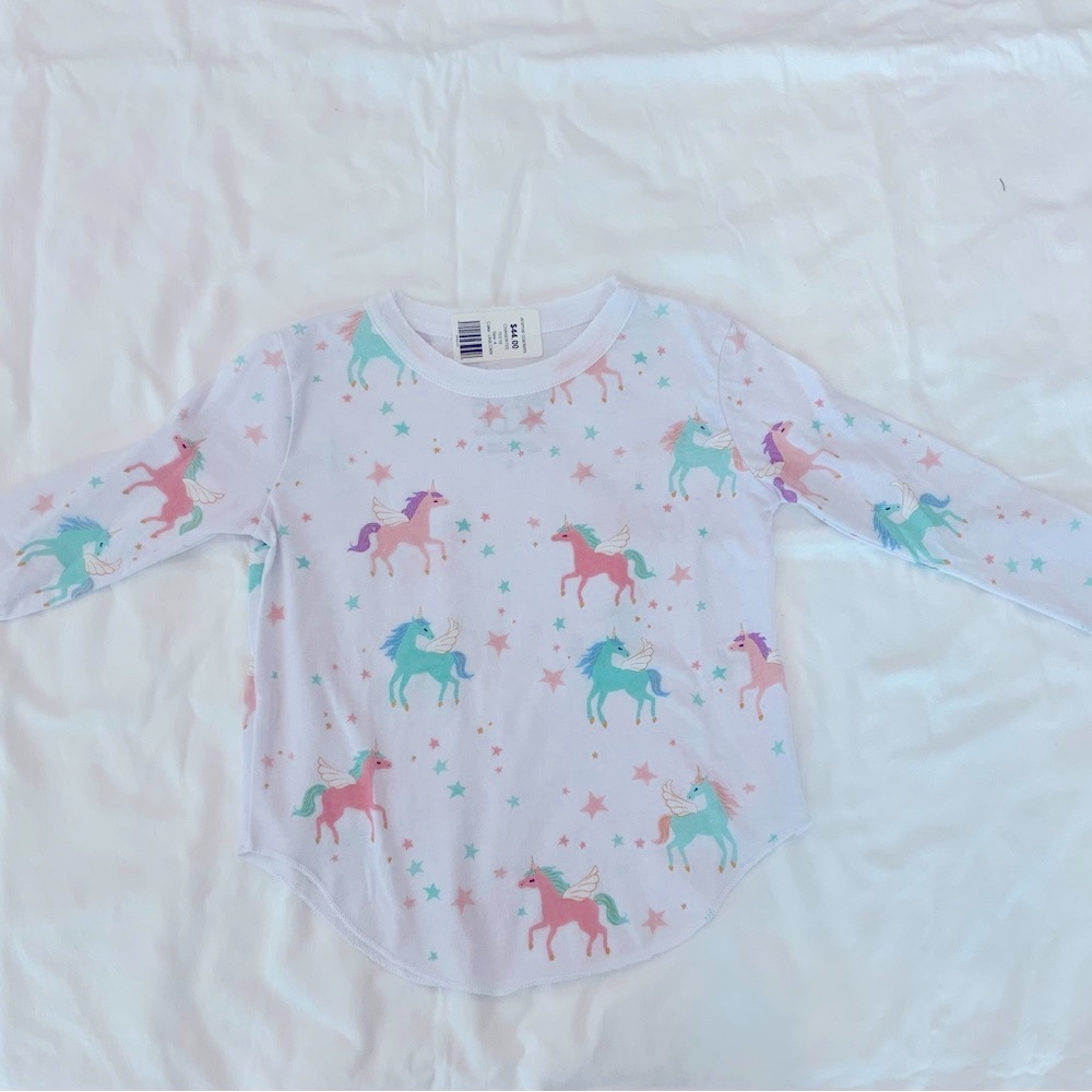 Brand new Chaser unicorn long sleeve tee